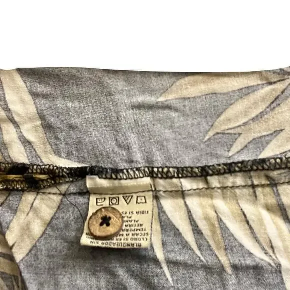 Men's Montego Joe Short Sleeved Hawaiian Button Down Shirt XL - Picture 4 of 4